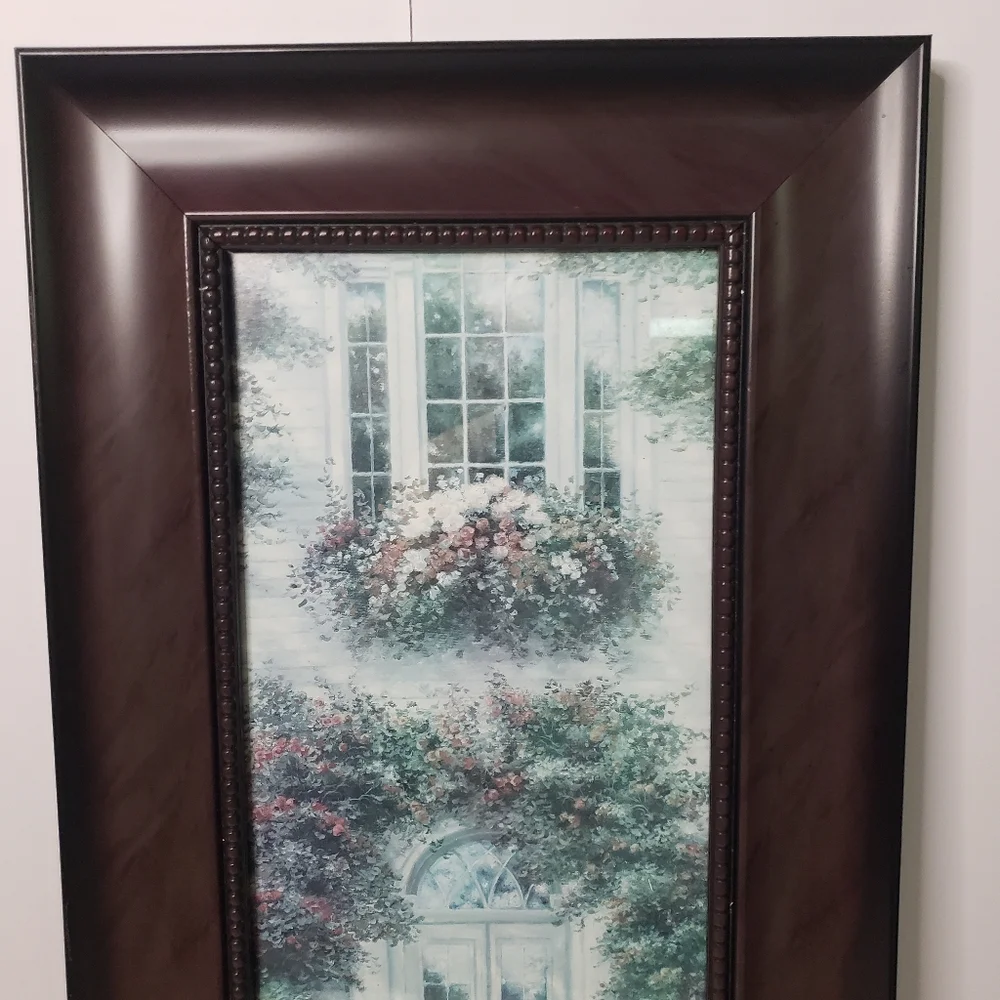 Liberty hall, Thomas Kinkade, Alcott Hill, wooden, picture wall hanging.   108